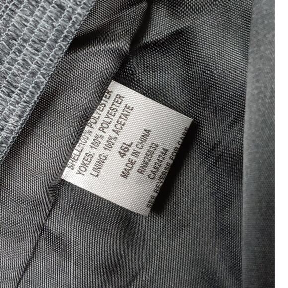 Circle S Dallas Texas Vintage Western Yoke Suit 46L SilverBlack Rockabilly Dance - Picture 4 of 16